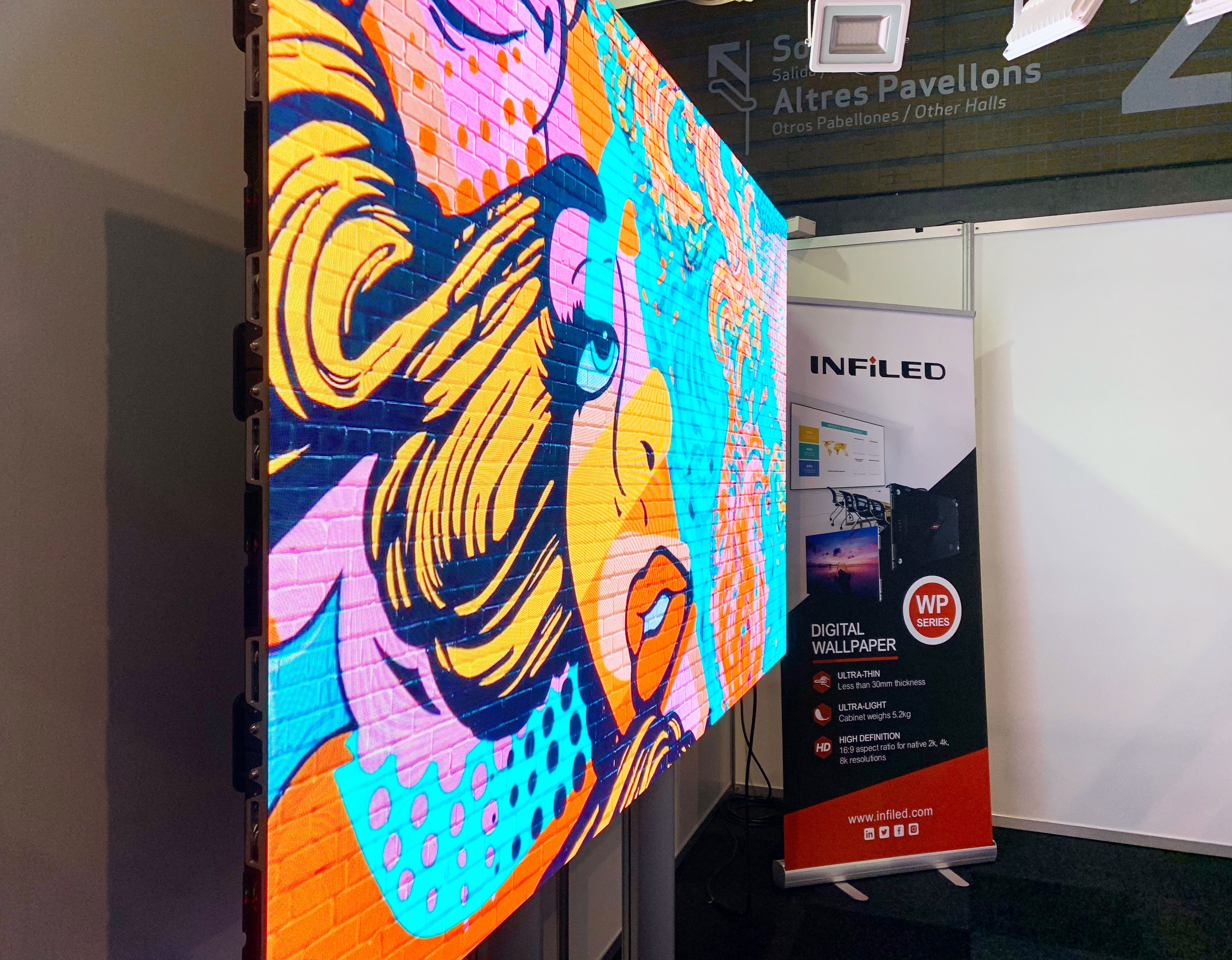 INFiLED Exhibits Live and Online at ISE 2021 in Barcelona 3