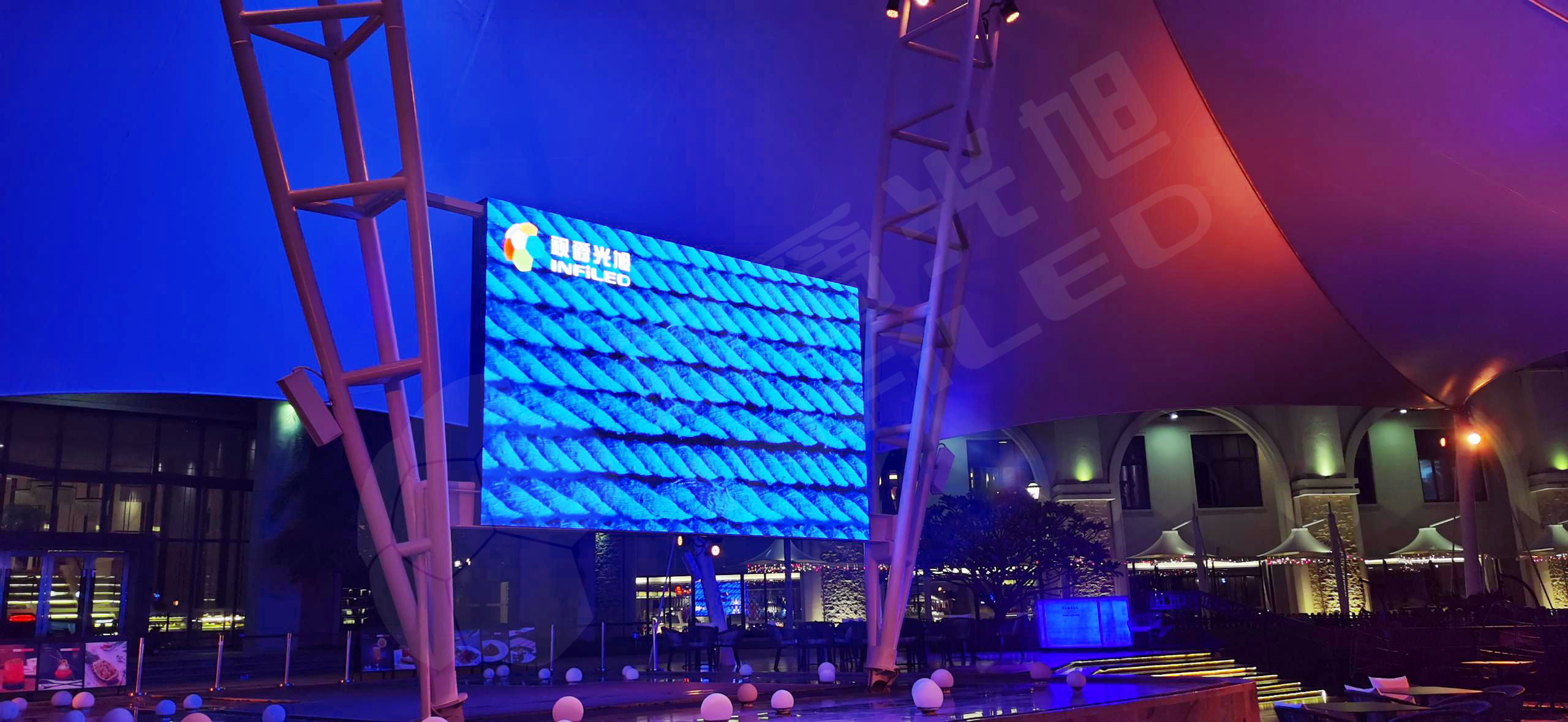 視爵光旭LED顯示屏為五星級酒店打造視覺新體驗