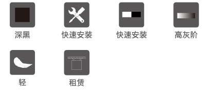 視爵光旭DB系列特點圖標
