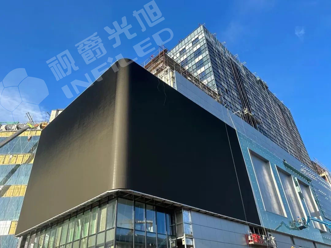 視爵光旭645平方米裸眼3D顯示屏，正式點(diǎn)亮北京東壩萬(wàn)達(dá)廣場(chǎng) 